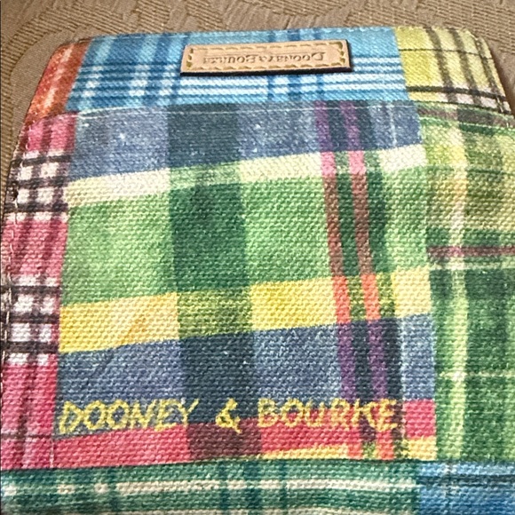 Dooney & Bourke Multicolor Floral With Ants Mini Wristlet Credit Card Wallet EUC - Picture 14 of 14